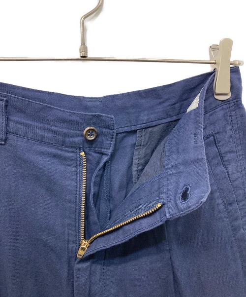 COMME des GARCONS HOMME（コムデギャルソン オム）COMME des GARCONS HOMME (コムデギャルソン オム) タックパンツ ネイビー サイズ:Sの古着・服飾アイテム