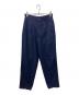 COMME des GARCONS HOMME（コムデギャルソン オム）の古着「タックパンツ」｜ネイビー
