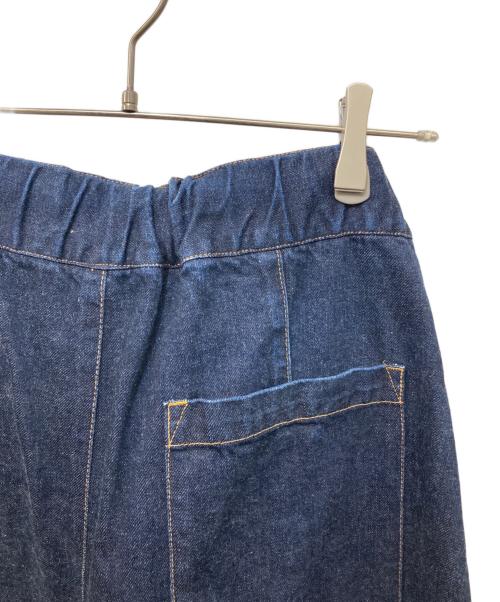 sage'NATION（セイジネーション）sage'NATION (セイジネーション) BOX PLEAT TROUSER RAW DENIM インディゴ サイズ:Mの古着・服飾アイテム