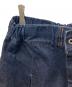 中古・古着 sage'NATION (セイジネーション) BOX PLEAT TROUSER RAW DENIM インディゴ サイズ:M：30000円