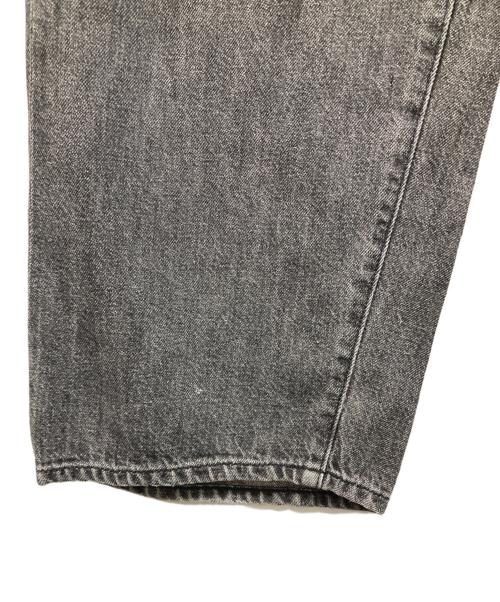 KIJI OIMATSU（キジ オイマツ）KIJI OIMATSU (キジ オイマツ) ストレートデニムパンツ グレー サイズ:3の古着・服飾アイテム