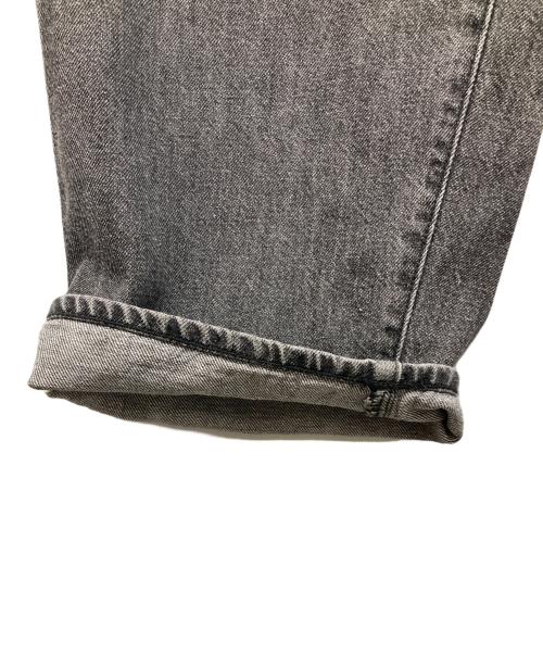 KIJI OIMATSU（キジ オイマツ）KIJI OIMATSU (キジ オイマツ) ストレートデニムパンツ グレー サイズ:3の古着・服飾アイテム
