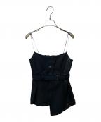 UNITED TOKYOユナイテッドトーキョー）の古着「スムーラップコンビビスチェ」｜ブラック