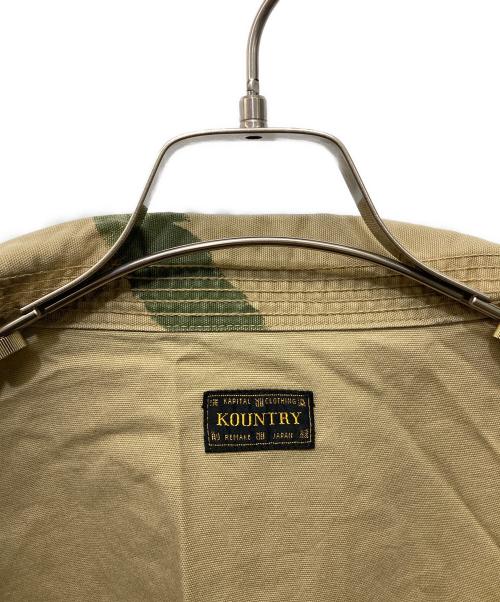 KAPITAL（キャピタル）KAPITAL (キャピタル) KAKASHI Shirt OX Camouflage カーキ サイズ:Lの古着・服飾アイテム