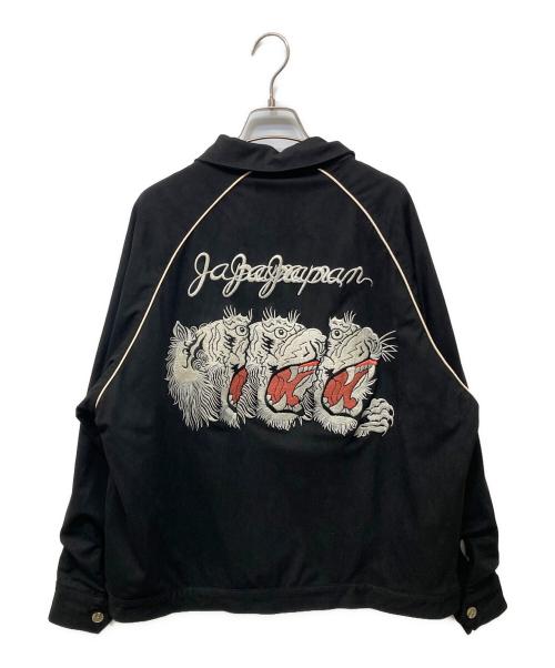 HIGH-GATE（ハイゲート）HIGH-GATE (ハイゲート) BUG TIGER SOUVENIR JACKET ブラック サイズ:1の古着・服飾アイテム