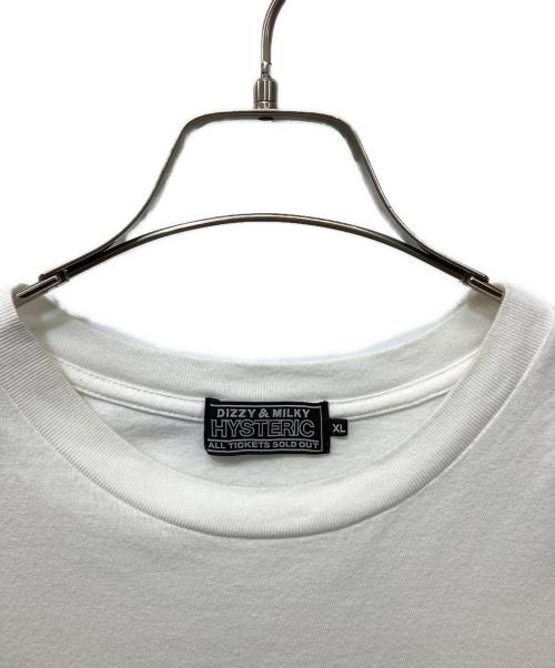 Hysteric Glamour（ヒステリックグラマー）Hysteric Glamour (ヒステリックグラマー) HYSTERIC PETWORLD Tシャツ ホワイト サイズ:XLの古着・服飾アイテム