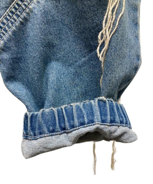 sulvam（サルバム）sulvam (サルバム) キリカエイージーパンツ インディゴ サイズ:Sの古着・服飾アイテム