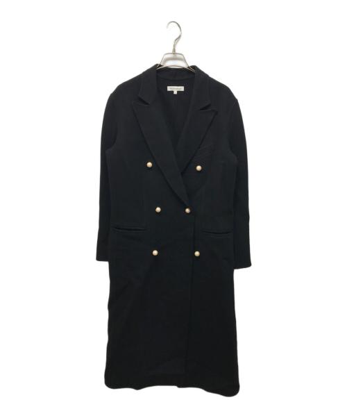 MADISON BLUE（マディソンブルー）MADISON BLUE (マディソンブルー) パールボタンチェスターコート ブラック サイズ:00の古着・服飾アイテム