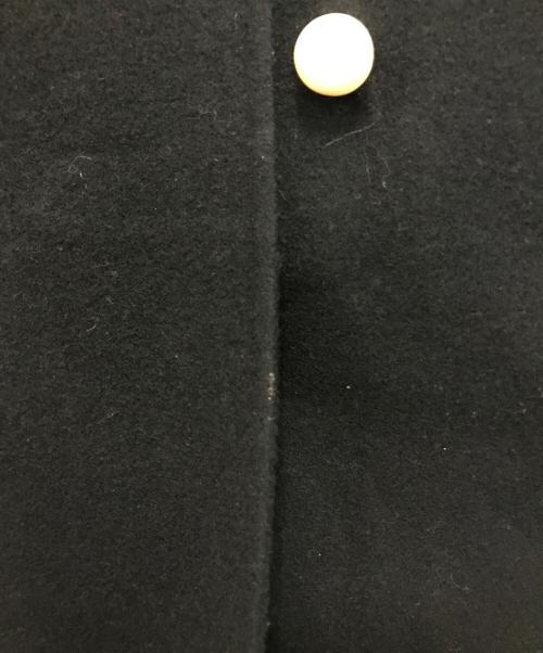 MADISON BLUE（マディソンブルー）MADISON BLUE (マディソンブルー) パールボタンチェスターコート ブラック サイズ:00の古着・服飾アイテム