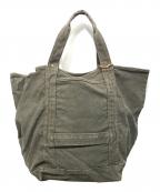 SLOWスロウ）の古着「TOOL BIG TOTE BAG」｜グレー