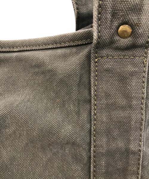 SLOW（スロウ）SLOW (スロウ) TOOL BIG TOTE BAG グレーの古着・服飾アイテム