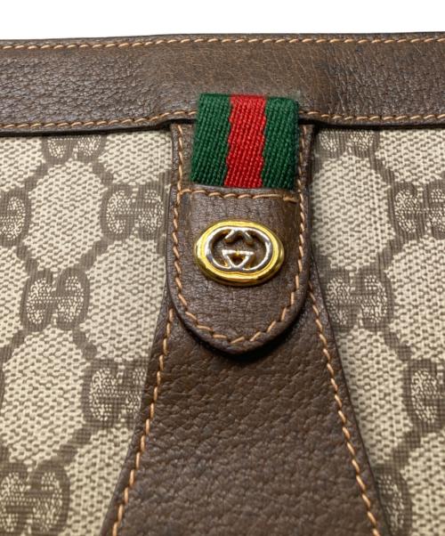 GUCCI（グッチ）GUCCI (グッチ) シェリーライン セカンドバッグ ベージュの古着・服飾アイテム