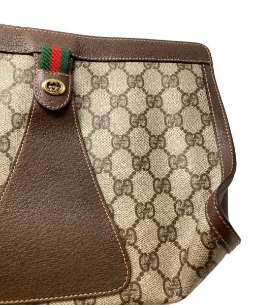 GUCCI（グッチ）GUCCI (グッチ) シェリーライン セカンドバッグ ベージュの古着・服飾アイテム