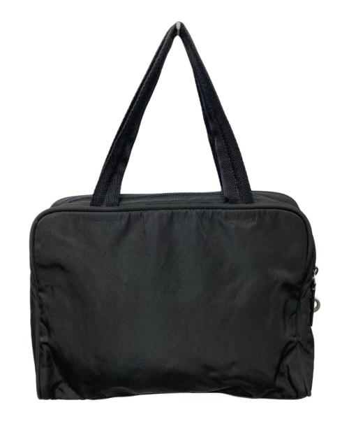 PRADA（プラダ）PRADA (プラダ) ナイロンハンドバッグ ブラックの古着・服飾アイテム