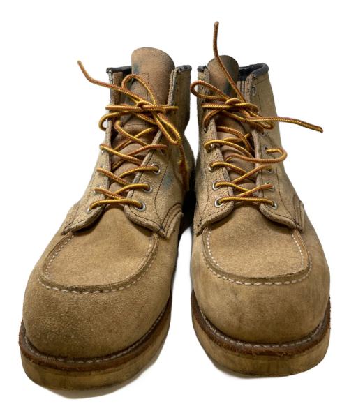 RED WING（レッドウィング）RED WING (レッドウィング) 6インチクラシックモックトゥブーツ ベージュ サイズ:9の古着・服飾アイテム