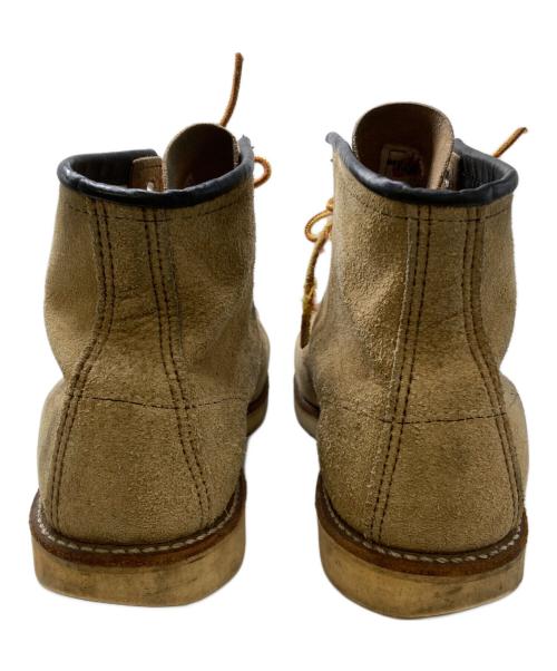 RED WING（レッドウィング）RED WING (レッドウィング) 6インチクラシックモックトゥブーツ ベージュ サイズ:9の古着・服飾アイテム