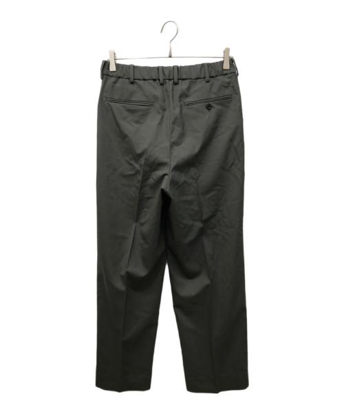 MARKAWARE（マーカウェア）MARKAWARE (マーカウェア) CLASSIC FIT DOUBLE PLEATED TROUSERS グリーン サイズ:1の古着・服飾アイテム