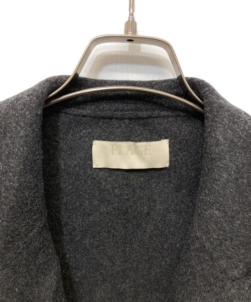 Plage（プラージュ）Plage (プラージュ) ハミルトン マニッシュ ジャケット グレー サイズ:36 未使用品の古着・服飾アイテム