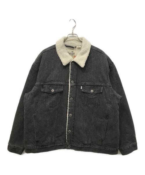 LEVI'S（リーバイス）LEVI'S (リーバイス) シルバータブ シェルパトラッカージャケット ブラック サイズ:XL 未使用品の古着・服飾アイテム