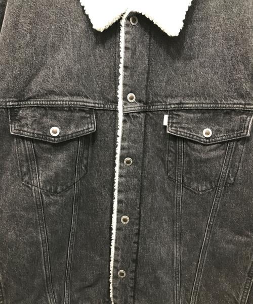 LEVI'S（リーバイス）LEVI'S (リーバイス) シルバータブ シェルパトラッカージャケット ブラック サイズ:XL 未使用品の古着・服飾アイテム