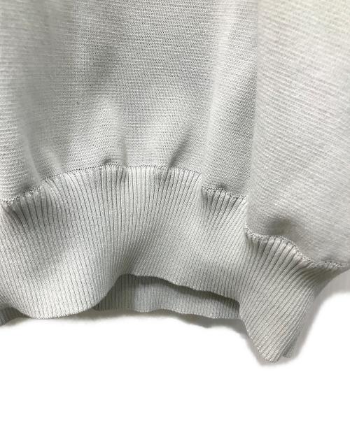 YORI（ヨリ）YORI (ヨリ) コットンパフスリーブニット グレー サイズ:FREEの古着・服飾アイテム