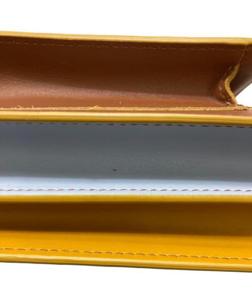 MARNI（マルニ）MARNI (マルニ) TRUNK BAG MINI ブラウン×ブルーの古着・服飾アイテム