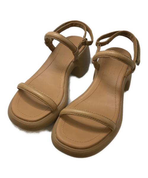 CAMPER（カンペール）CAMPER (カンペール) THELMA SANDAL ベージュ サイズ:37の古着・服飾アイテム