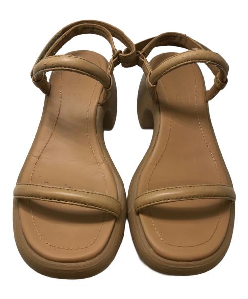 CAMPER（カンペール）CAMPER (カンペール) THELMA SANDAL ベージュ サイズ:37の古着・服飾アイテム