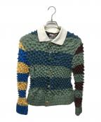 masuエムエーエスユー）の古着「SPIKY RUGGER SHIRT」｜グリーン