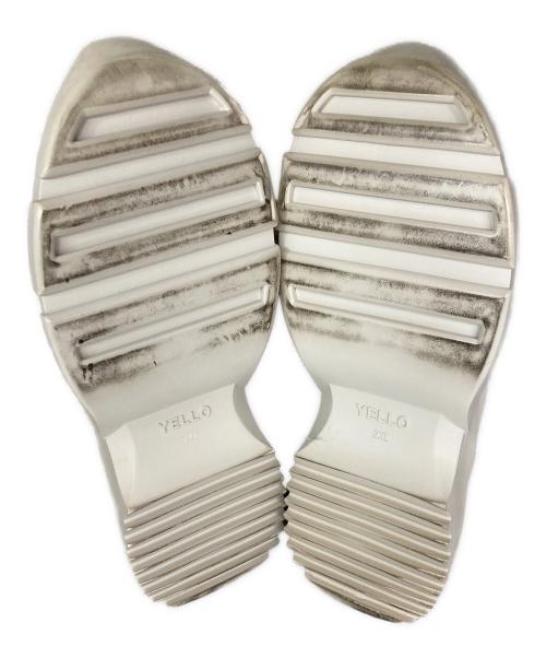YELLO（イエロ）YELLO (イエロー) ロングファーブーツ グレー サイズ:SIZE 2XLの古着・服飾アイテム