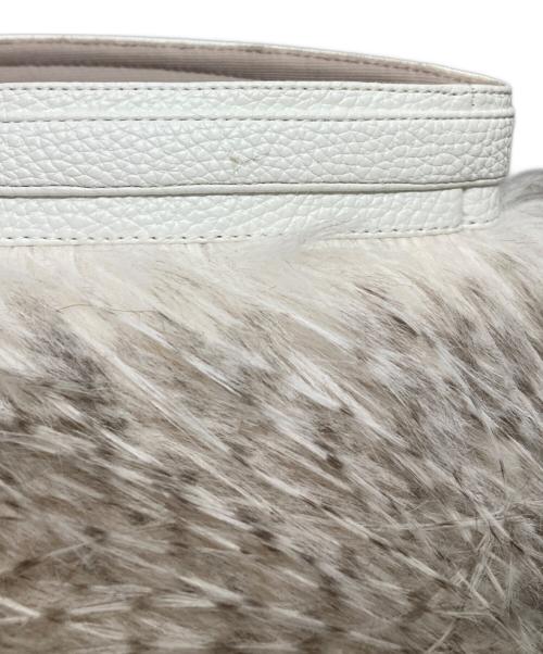 YELLO（イエロ）YELLO (イエロー) ロングファーブーツ グレー サイズ:SIZE 2XLの古着・服飾アイテム