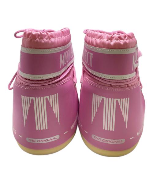 MOON BOOT（ムーンブーツ）MOON BOOT (ムーンブーツ) ムートンブーツ ピンク サイズ:SIZE UK9.5の古着・服飾アイテム