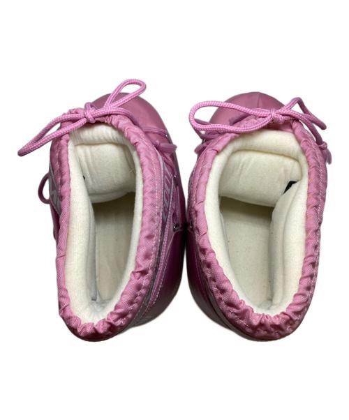 MOON BOOT（ムーンブーツ）MOON BOOT (ムーンブーツ) ムートンブーツ ピンク サイズ:SIZE UK9.5の古着・服飾アイテム