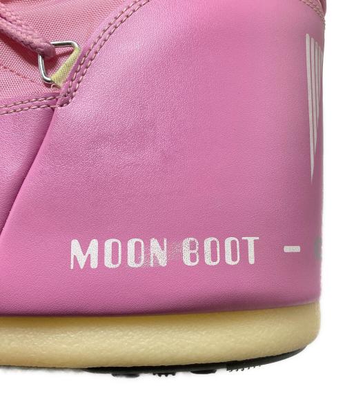 MOON BOOT（ムーンブーツ）MOON BOOT (ムーンブーツ) ムートンブーツ ピンク サイズ:SIZE UK9.5の古着・服飾アイテム