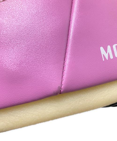 MOON BOOT（ムーンブーツ）MOON BOOT (ムーンブーツ) ムートンブーツ ピンク サイズ:SIZE UK9.5の古着・服飾アイテム