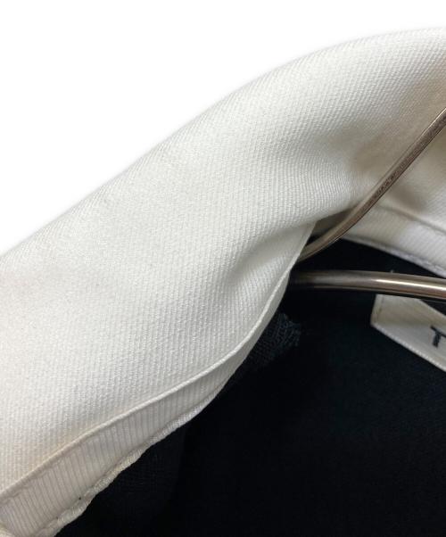 THE TOE（ザ・トゥー）THE TOE (ザ・トゥー) Hydra Polo Onepiece　ポロシャツワンピース ブラック×ホワイト サイズ:Sの古着・服飾アイテム