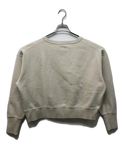 Whim Gazette（ウィムガゼット）Whim Gazette (ウィムガゼット) ヴィンテージ加工裏毛プルオーバー グレー サイズ:Free 未使用品の古着・服飾アイテム