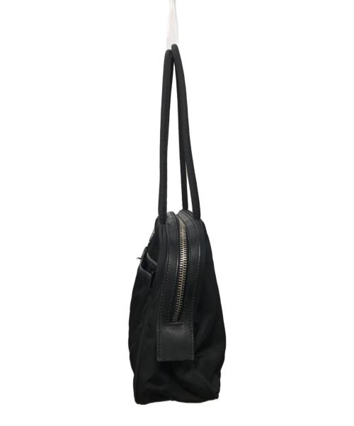 PRADA（プラダ）PRADA (プラダ) ナイロンハンドバッグ ブラックの古着・服飾アイテム