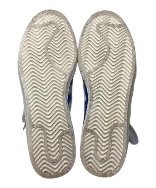 adidas（アディダス）adidas (アディダス) A BATHING APE (ア ベイシング エイプ) SUPERSTAR V BAPE ブルー サイズ:23.5の古着・服飾アイテム