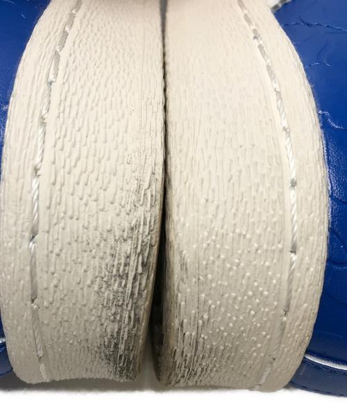 adidas（アディダス）adidas (アディダス) A BATHING APE (ア ベイシング エイプ) SUPERSTAR V BAPE ブルー サイズ:23.5の古着・服飾アイテム