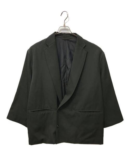 BLURHMS（ブラームス）blurhms (ブラームス) Wool Surge Cardigan Jacket カーキ サイズ:3の古着・服飾アイテム