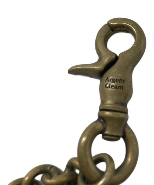 Argent Gleam（アージェントグリーム）Argent Gleam (アージェントグリーム) ブラスウェレットチェーン ブロンズの古着・服飾アイテム