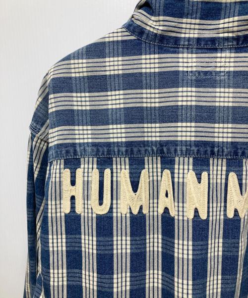 HUMAN MADE（ヒューマンメイド）HUMAN MADE (ヒューマンメイド) WORK JACKET ネイビー サイズ:Lの古着・服飾アイテム
