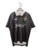 WASTED YOUTH×BUDWEISERウェイステッドユース×バドワイザー）の古着「ゲームシャツ」｜グレー