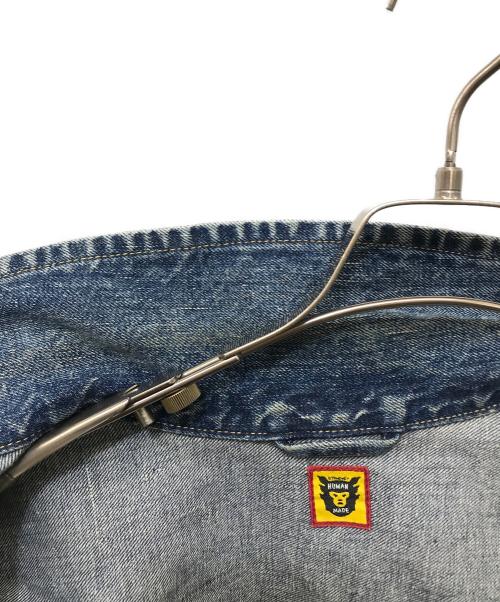 HUMAN MADE（ヒューマンメイド）HUMAN MADE (ヒューマンメイド) STORM COWBOY DENIM JACKET TYPE1949 インディゴ サイズ:Lの古着・服飾アイテム