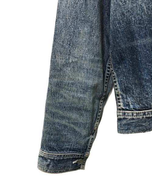 HUMAN MADE（ヒューマンメイド）HUMAN MADE (ヒューマンメイド) STORM COWBOY DENIM JACKET TYPE1949 インディゴ サイズ:Lの古着・服飾アイテム