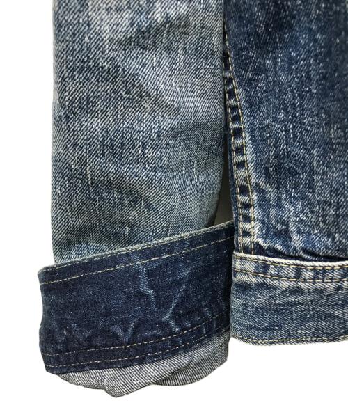 HUMAN MADE（ヒューマンメイド）HUMAN MADE (ヒューマンメイド) STORM COWBOY DENIM JACKET TYPE1949 インディゴ サイズ:Lの古着・服飾アイテム