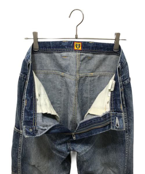 HUMAN MADE（ヒューマンメイド）HUMAN MADE (ヒューマンメイド) STORM COWBOY  DENIM PANT インディゴ サイズ:30の古着・服飾アイテム