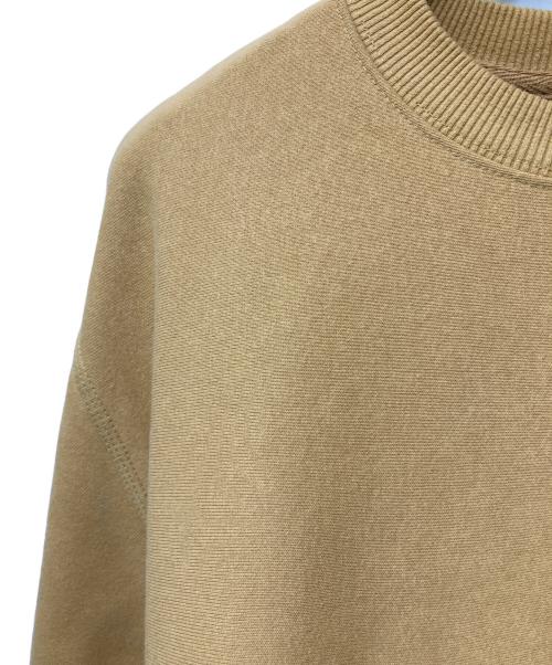 stussy（ステューシー）stussy (ステューシー) スモールロゴスウェット ベージュ サイズ:Sの古着・服飾アイテム