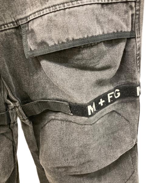 MARITHE+FRANCOIS GIRBAUD（マリテフランソワジルボー）MARITHE+FRANCOIS GIRBAUD (マリテフランソワジルボー) シャトルデニムパンツ ブラック サイズ:38Mの古着・服飾アイテム